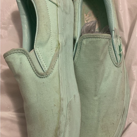Mint green vans! $39 or best offer! - Picture 2 of 5